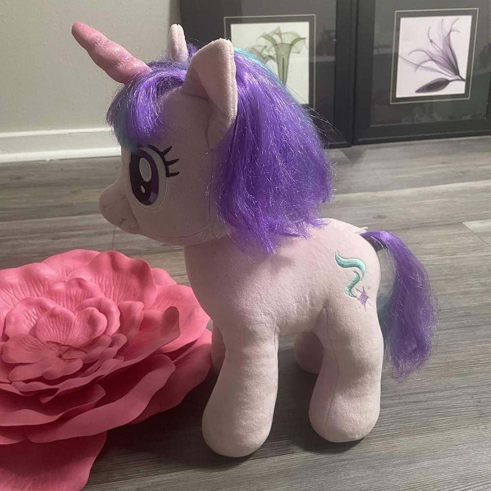 MY‎ LITTLE PONY Starlight Glimmer Build a Bear Plush Stuffed Animal 16" Unicorn